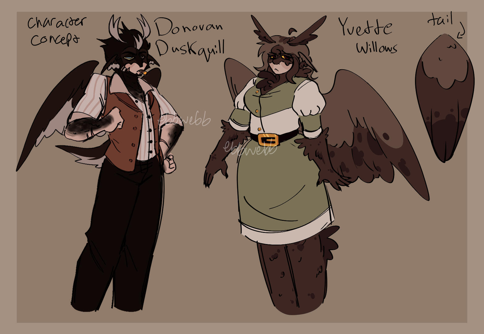 character concepts sheet
